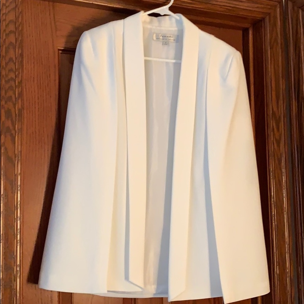Tahari cape blazer